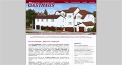 Desktop Screenshot of gasthaus.sk