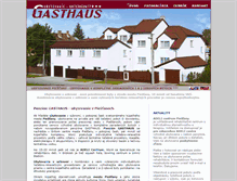 Tablet Screenshot of gasthaus.sk